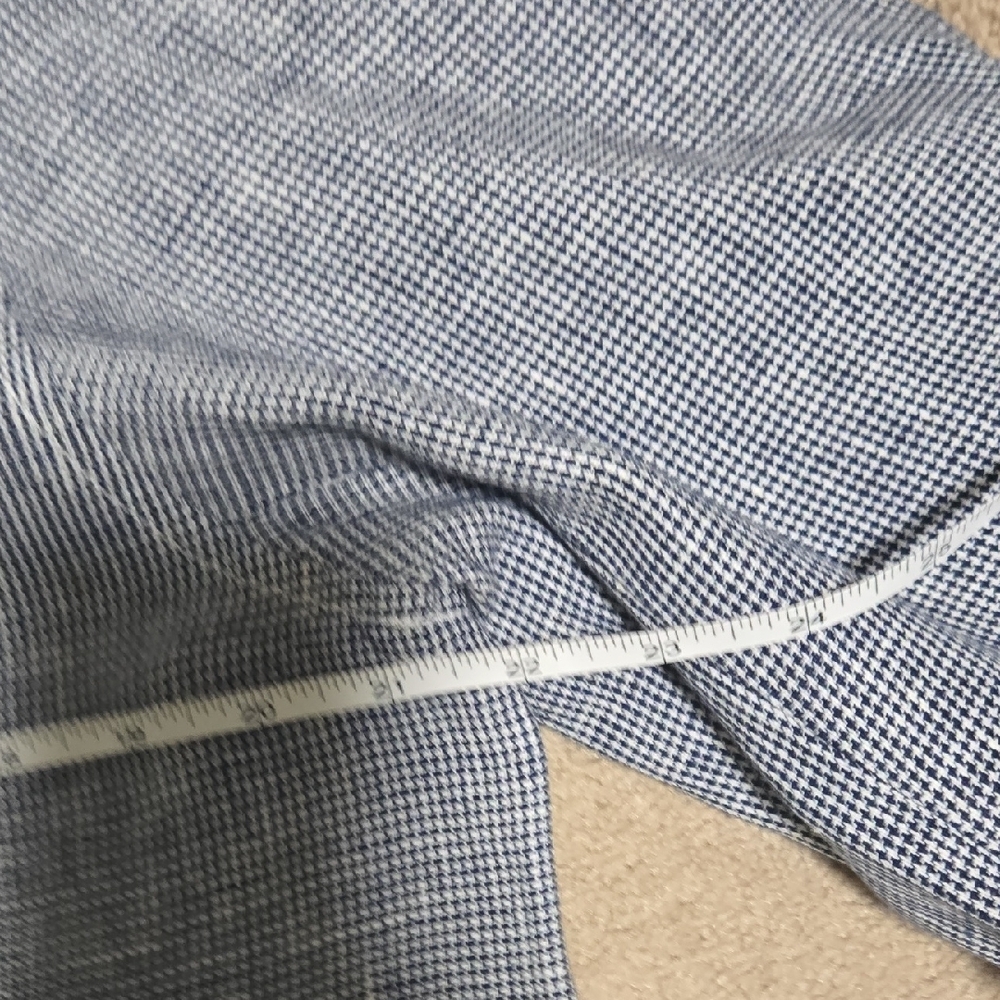 J. Crew Men's Navy Checkered Lightweight Jacket - Picture 11 of 16